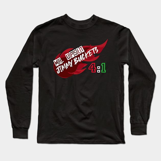 Playoffs Jimmy Buckets 4:1 A Long Sleeve T-Shirt by HCreatives